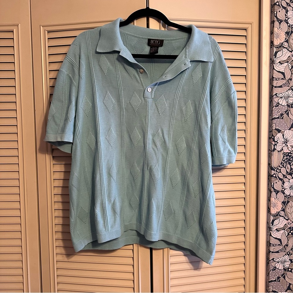 BCBG Maxazria Vintage Polo Sweater